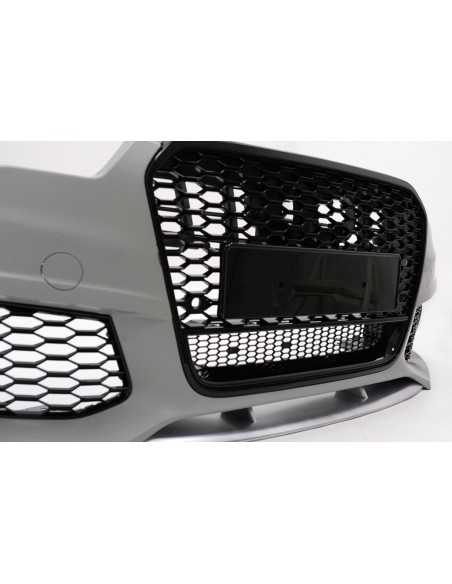 RS6 stiliaus priekinis buferis skirtas Audi A6 C7 (2011-2015)