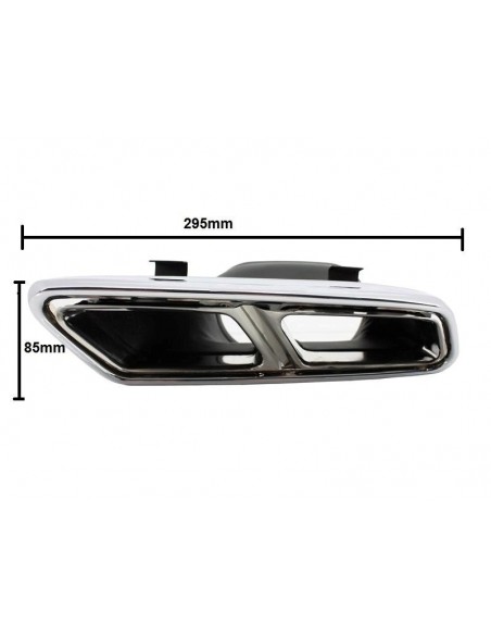 Duslintuvo antgaliai Mercedes S-Class W222 E-Class W212 S212 Facelift CLS W218 SL-Class R231 E63 S65 SL65 stiliaus