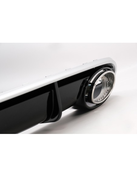 RS4 stiliaus galinio buferio difuzorius skirtas Audi A4 B8 (2007-2011)