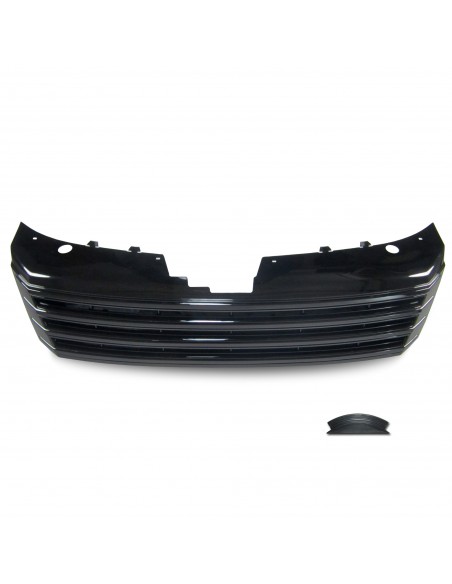 Priekinės grotelės skirtos VW Passat B7 (2010-2015), juodos blizgios