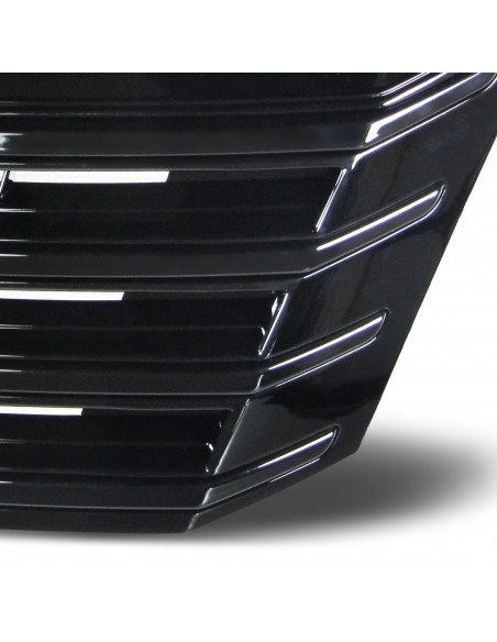 Priekinės grotelės skirtos VW Passat B7 (2010-2015), juodos blizgios