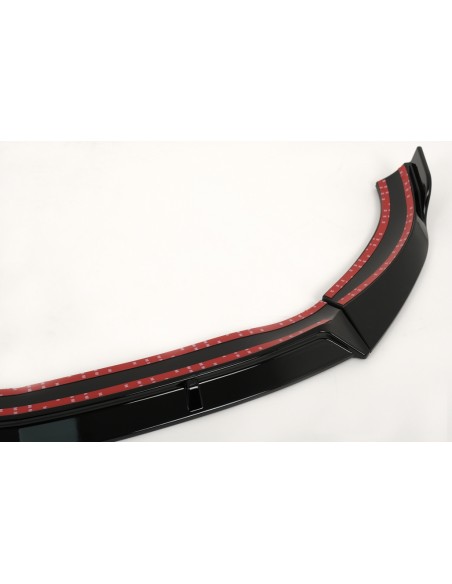 Priekinio buferio pažeminimas Mercedes CLA45 C117 X117 (2013-2016), juodas blizgus