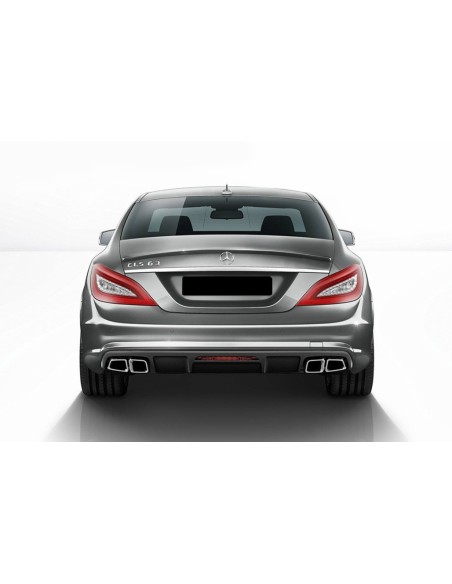 Galinio buferio difuzorius Mercedes CLS Sedan W218 (2011-2017) tinka tik AMG Sport Line