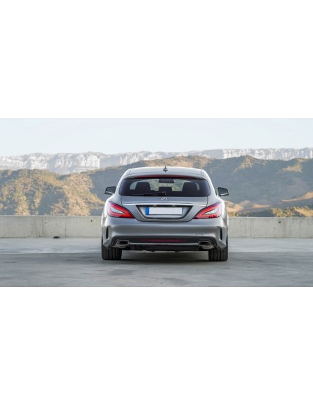 Galinio buferio difuzorius Mercedes CLS Sedan W218 (2012-2017) tinka tik standartiniam buferiui