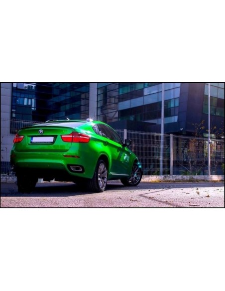 V8 stiliaus duslintuvo antgaliai skirti BMW X6 E71 (2008-2014)
