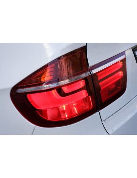 LCI Facelift stiliaus LED galiniai žibintai skirti BMW X5 E70 (2007-2010)