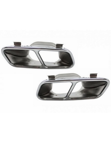 A45 CLA45 stiliaus duslintuvo antgaliai skirti Mercedes A-Class W176 (2012-2018) CLA W117 C117 (2012-2018)