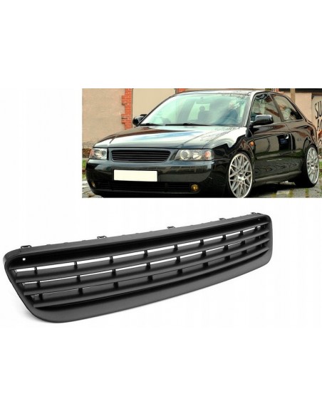 Priekinės grotelės skirtos Audi A3 8L (2001-2004), juodos blizgios