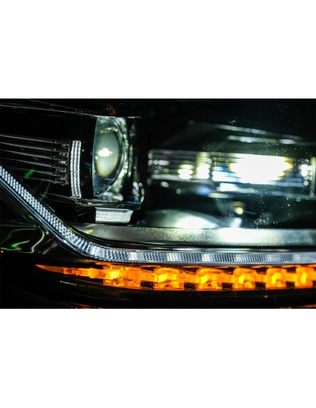 LED Matrix stiliaus Full LED priekiniai žibintai su dinaminiai posūkiais skirti VW Passat B8 (2014-2019)