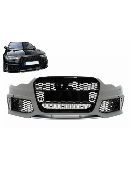 RS6 stiliaus priekinis buferis skirtas Audi A6 C7 (2011-2015)