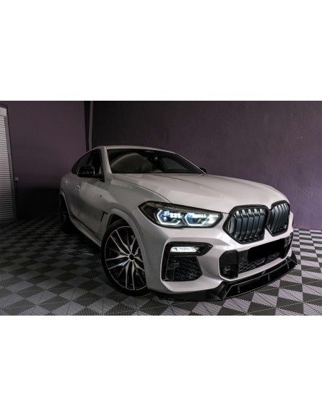 M-Tech stiliaus kebulo apdailos komplektas skirtas BMW X6 G06 (10.2019-03.2023), juodas blizgus