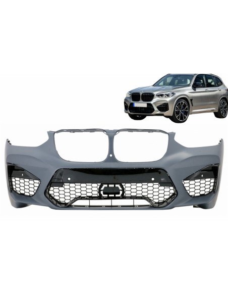 M-Tech stiliaus priekinis buferis skirtas BMW X4 G02 (nuo 2018m.)