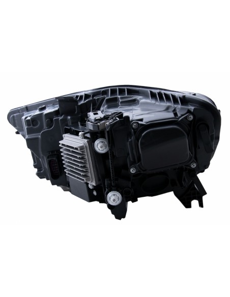 Matrix stiliaus FULL LED priekiniai žibintai skirti Audi A6 C7 (2011-2018), su dinaminiais posūkių žibintais