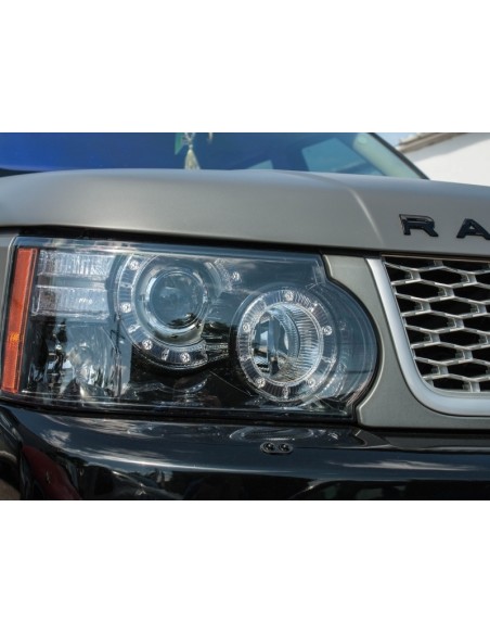 Facelift stiliaus LED priekiniai žibintai skirti Range Rover Sport L320 (2009-2013)