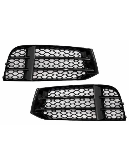 RS5 stiliaus priekinio buferio apatinės grotelės skirtos Audi A5 8T (2007-2016)