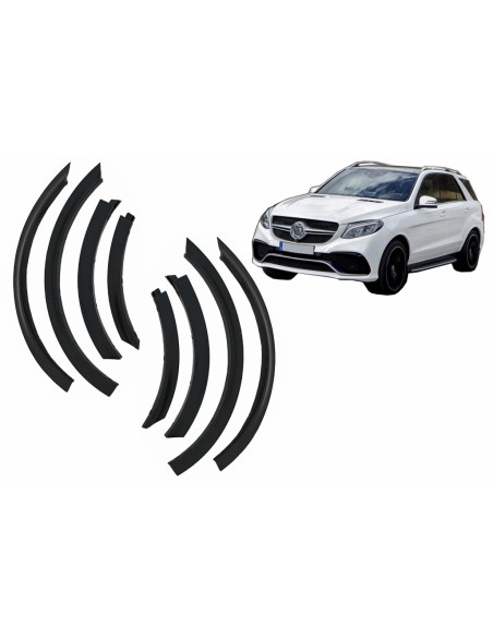 Ratų arkų praplatinimai skirti Mercedes GLE W166 SUV (2015-2018)