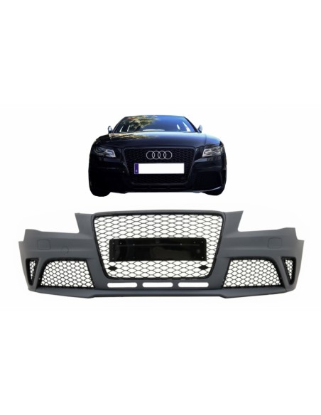 RS4 stiliaus priekinis buferis skirtas Audi A4 B8 Pre-Facelift (2008-2011)