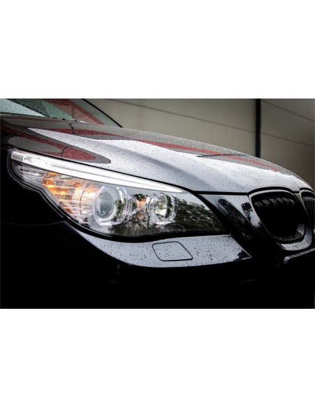LCI stiliaus LED Dayline priekiniai žibintai skirti BMW 5 Series E60 E61 (2003-2007)