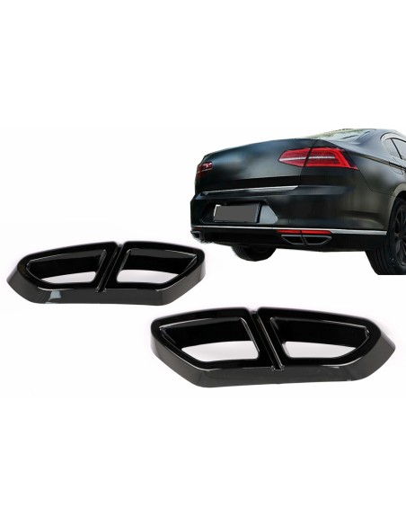Duslintuvo apdailos rėmeliai skirti VW Passat B8 3G GTE / Alltrack (2015-2019), juodi blizgus