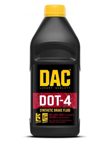 Stabdžių skystis DAC DOT-4, 1L
